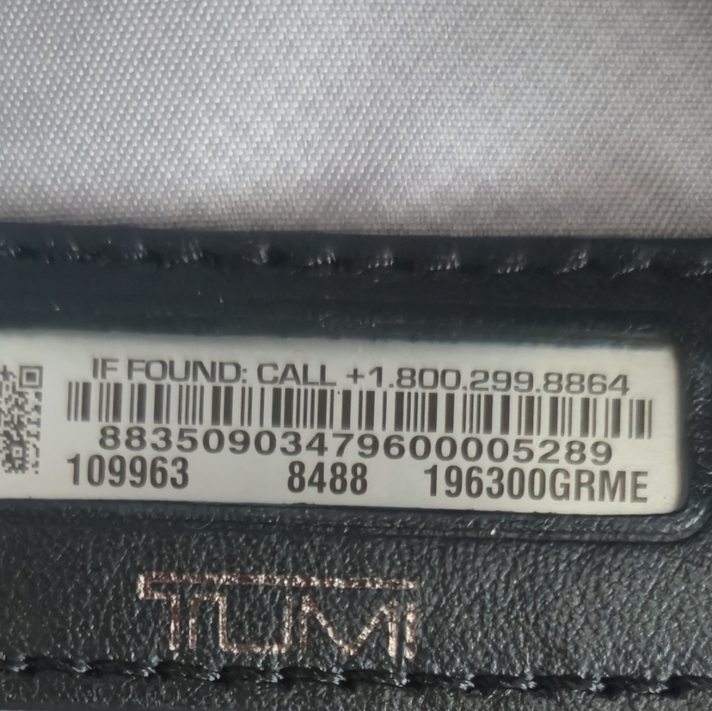 Tumi Voyageur Carson Backpack Nylon in Grey Mist - Picture 5 of 14